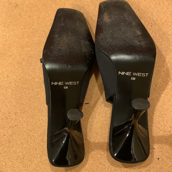 Nine West Black Shoes Size  Size 6” - Picture 7 of 9